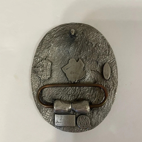 Siskiyou Carpenter silver pewter belt buckle - Picture 3 of 3